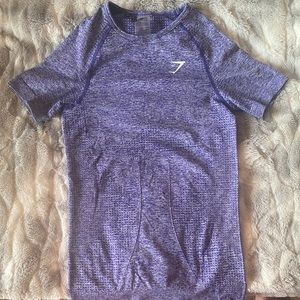 Gymshark Vital Seamless TShirt - Indigo Marl - S